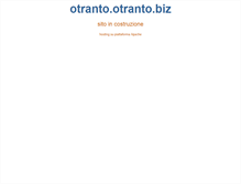 Tablet Screenshot of otranto.otranto.biz