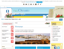 Tablet Screenshot of comune.otranto.le.it